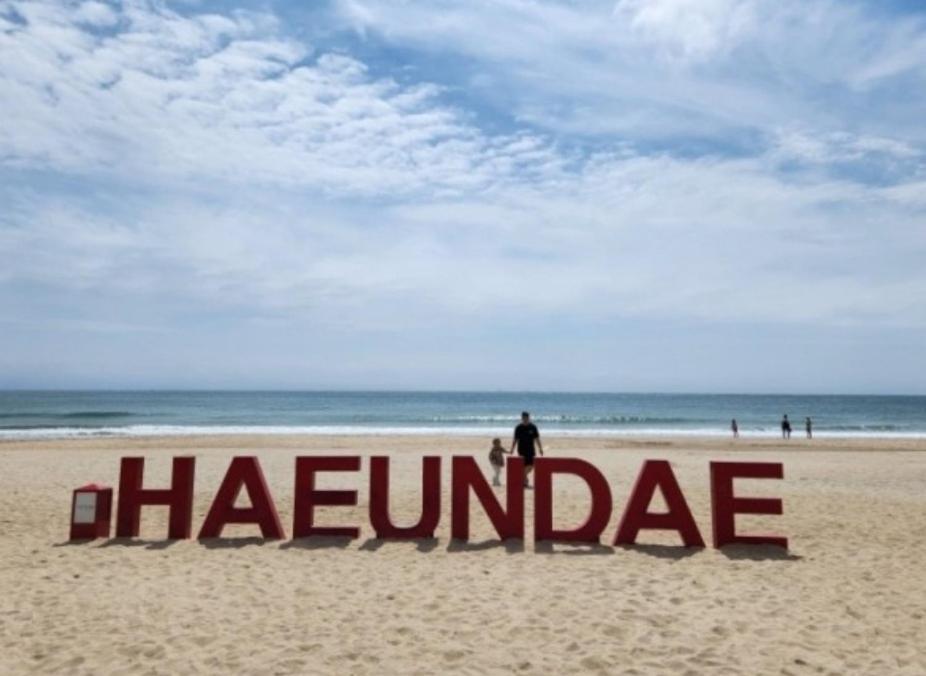 Haeundae Lavender House-Irua Hotel Busan Bagian luar foto